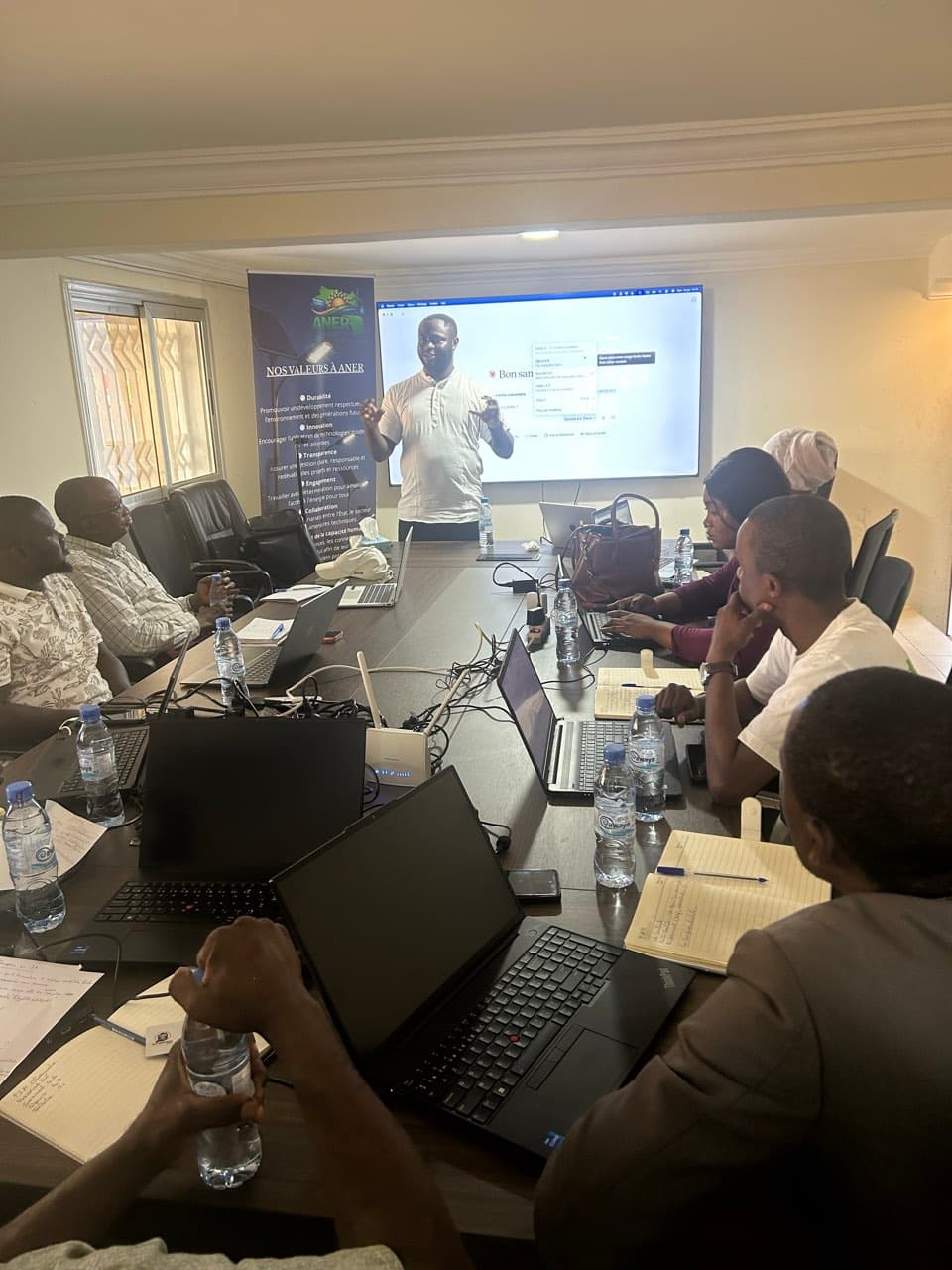 L'ANER confie la formation IA de ses agents à GuineeInnov' Academy — photo 2
